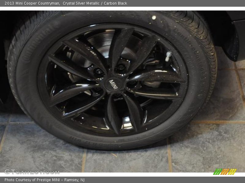 Crystal Silver Metallic / Carbon Black 2013 Mini Cooper Countryman