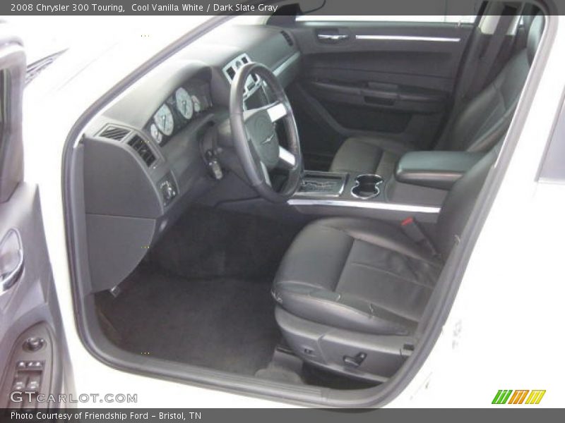 Cool Vanilla White / Dark Slate Gray 2008 Chrysler 300 Touring