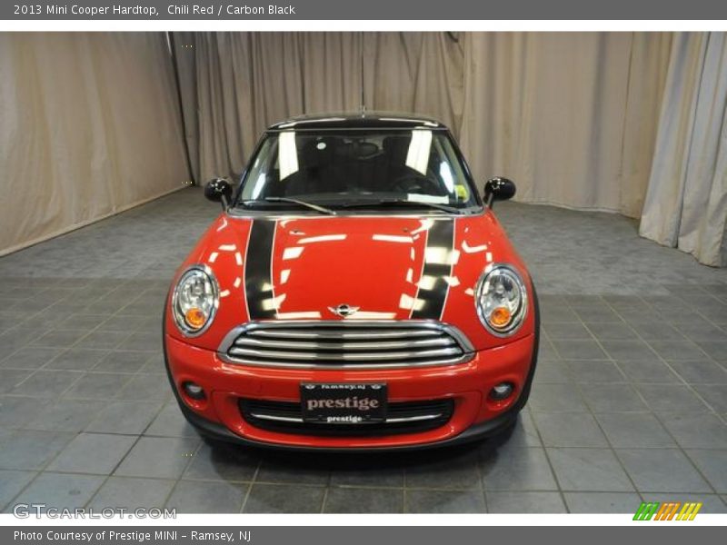 Chili Red / Carbon Black 2013 Mini Cooper Hardtop
