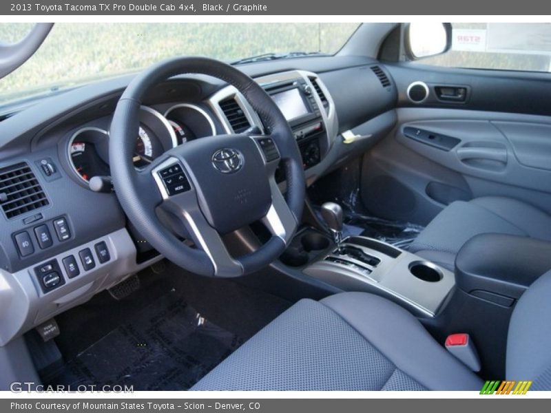Black / Graphite 2013 Toyota Tacoma TX Pro Double Cab 4x4