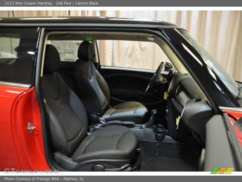 Chili Red / Carbon Black 2013 Mini Cooper Hardtop