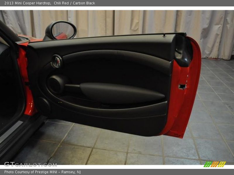 Chili Red / Carbon Black 2013 Mini Cooper Hardtop
