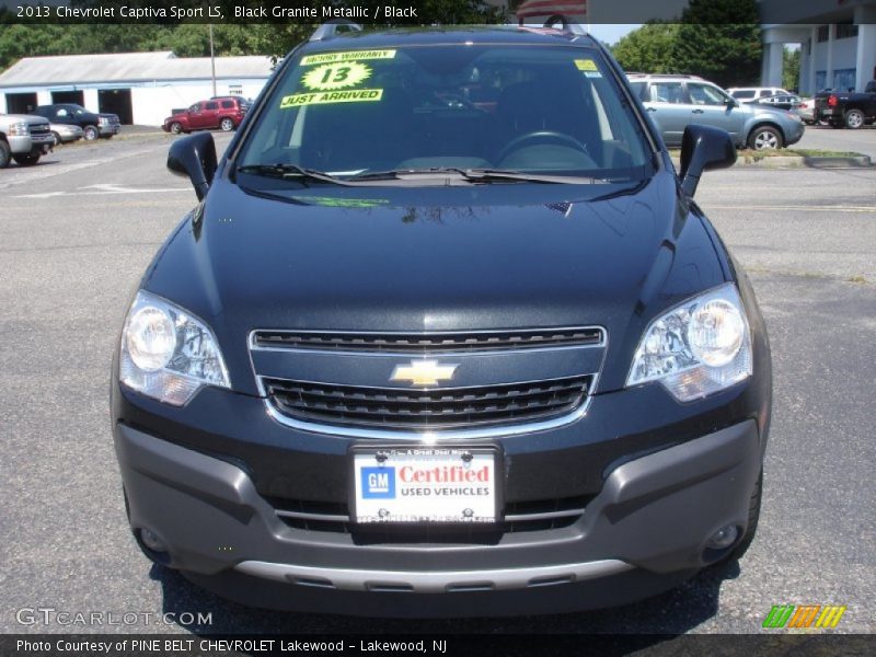 Black Granite Metallic / Black 2013 Chevrolet Captiva Sport LS