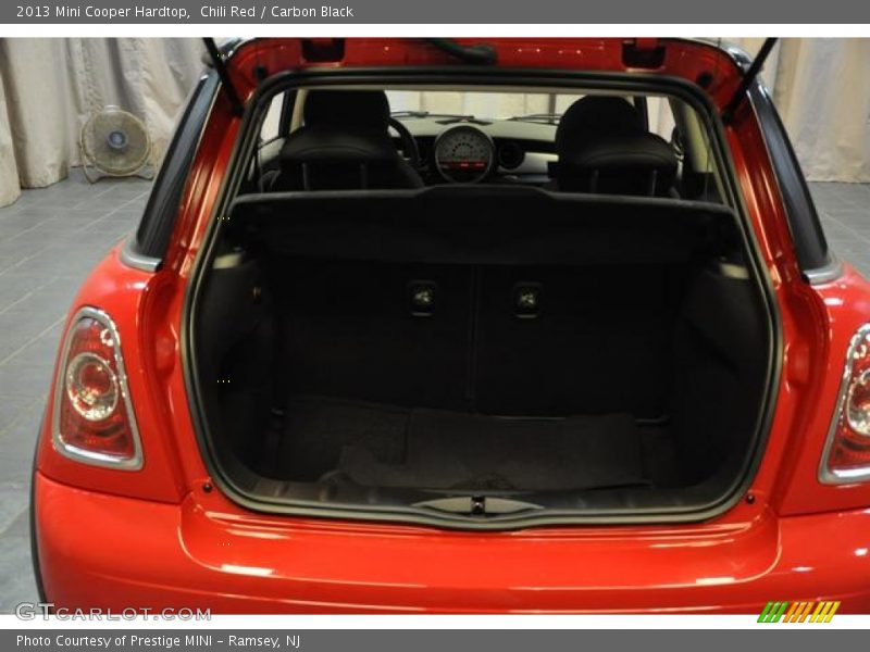 Chili Red / Carbon Black 2013 Mini Cooper Hardtop