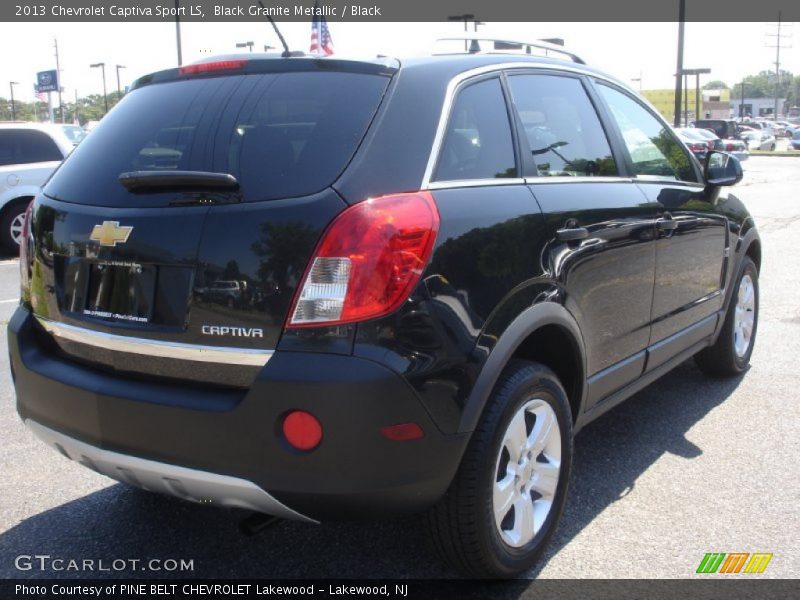 Black Granite Metallic / Black 2013 Chevrolet Captiva Sport LS