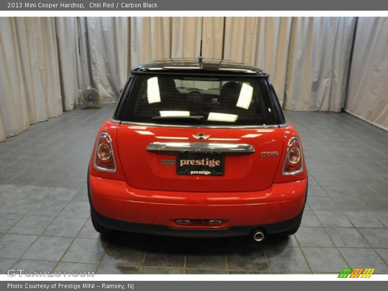 Chili Red / Carbon Black 2013 Mini Cooper Hardtop