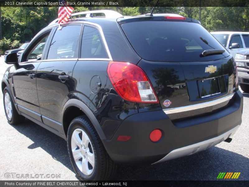 Black Granite Metallic / Black 2013 Chevrolet Captiva Sport LS