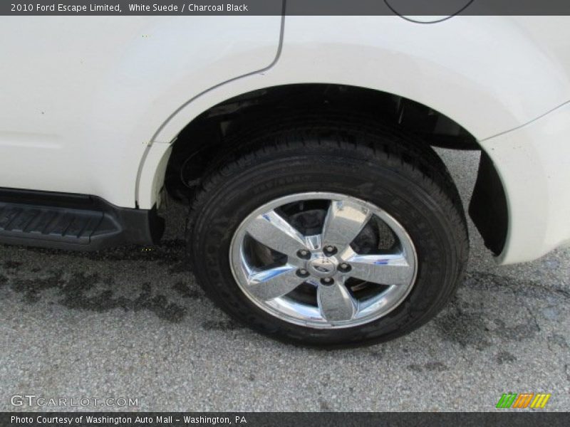 White Suede / Charcoal Black 2010 Ford Escape Limited