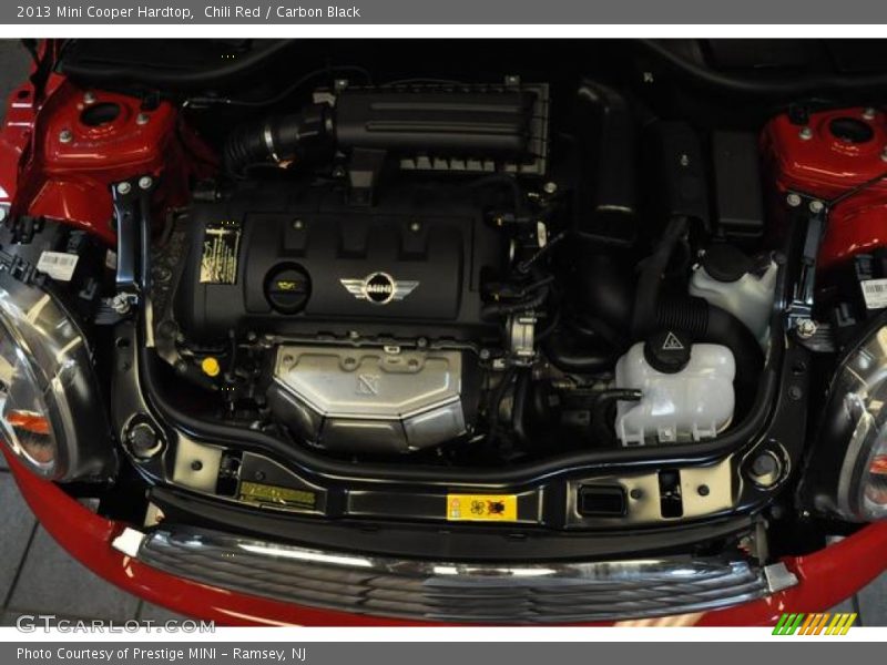 Chili Red / Carbon Black 2013 Mini Cooper Hardtop