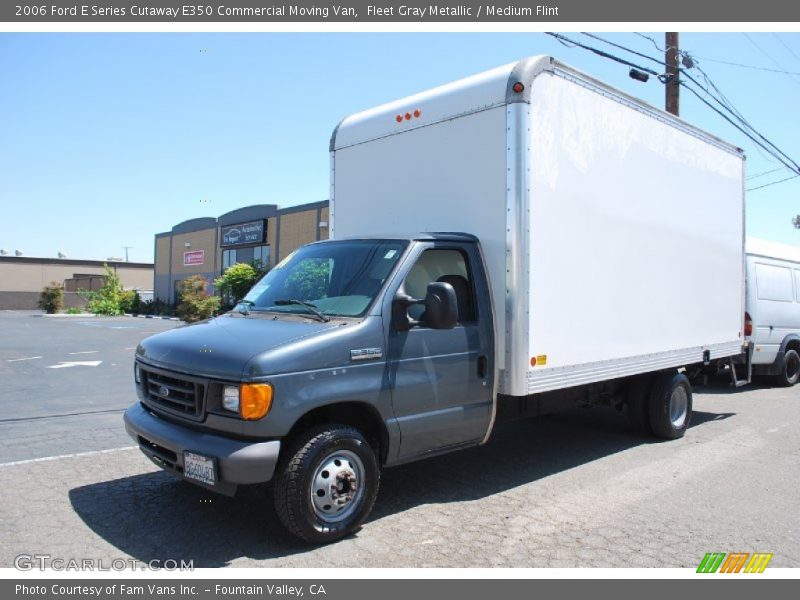 Fleet Gray Metallic / Medium Flint 2006 Ford E Series Cutaway E350 Commercial Moving Van