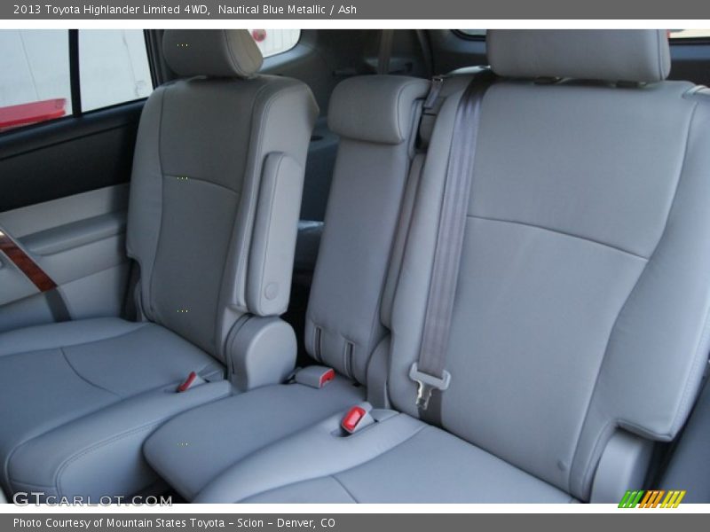 Nautical Blue Metallic / Ash 2013 Toyota Highlander Limited 4WD