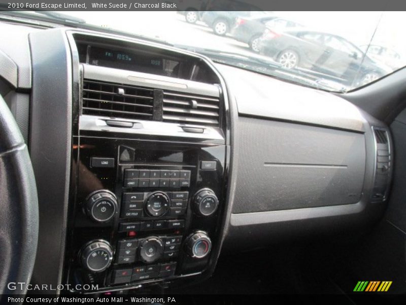 White Suede / Charcoal Black 2010 Ford Escape Limited