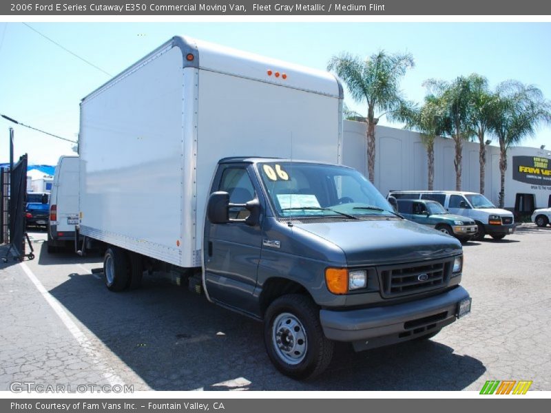 Fleet Gray Metallic / Medium Flint 2006 Ford E Series Cutaway E350 Commercial Moving Van