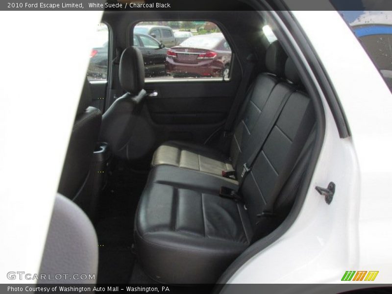 White Suede / Charcoal Black 2010 Ford Escape Limited