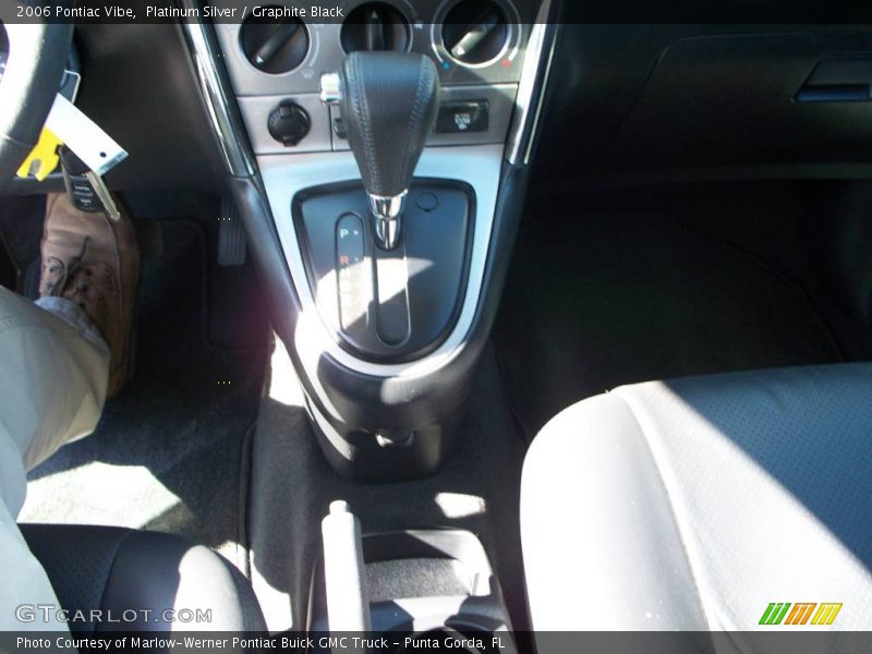 Platinum Silver / Graphite Black 2006 Pontiac Vibe