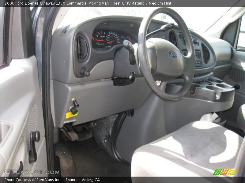 Fleet Gray Metallic / Medium Flint 2006 Ford E Series Cutaway E350 Commercial Moving Van