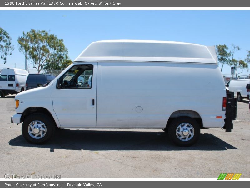  1998 E Series Van E350 Commercial Oxford White