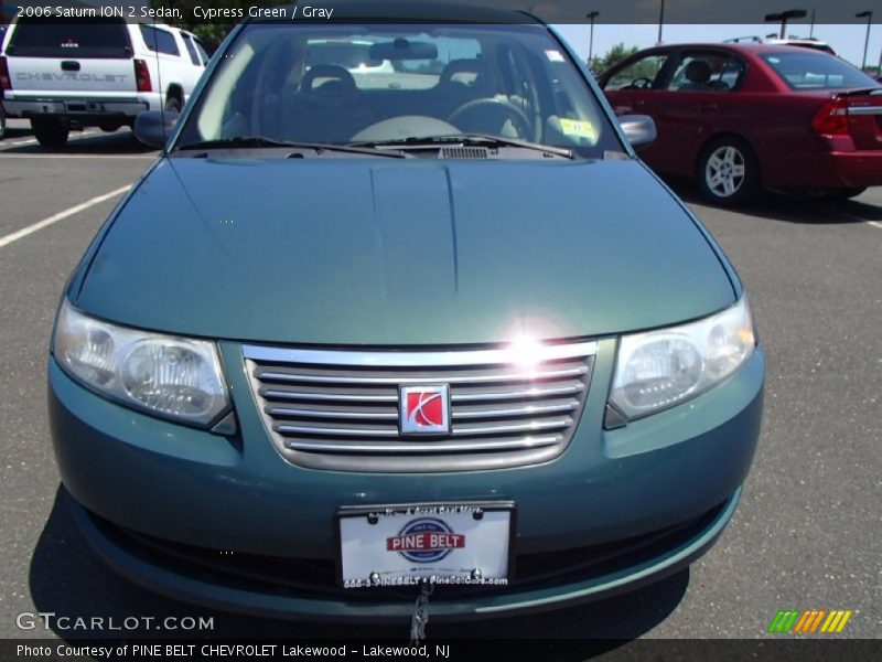 Cypress Green / Gray 2006 Saturn ION 2 Sedan