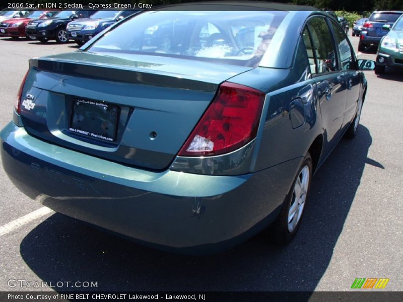 Cypress Green / Gray 2006 Saturn ION 2 Sedan