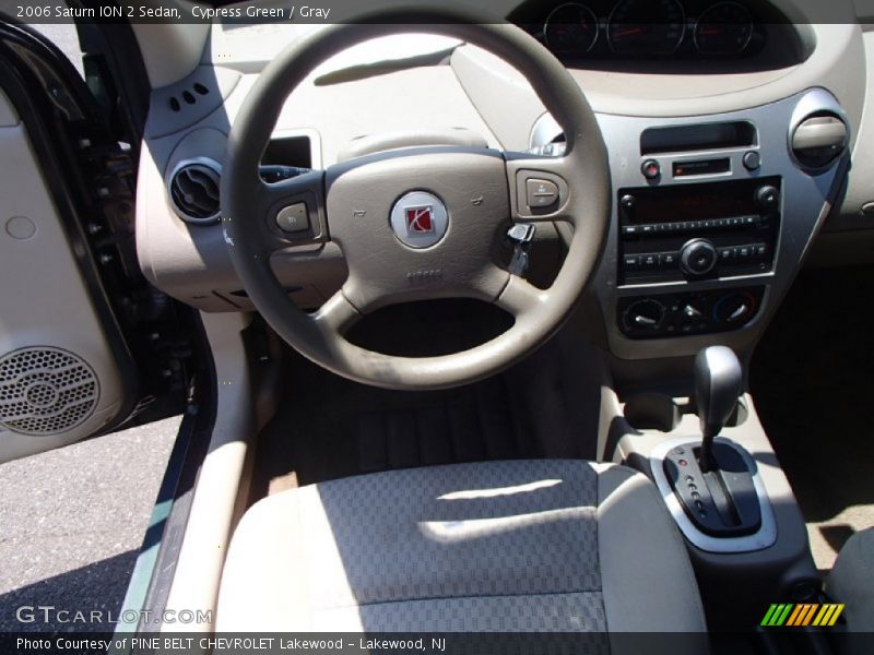 Cypress Green / Gray 2006 Saturn ION 2 Sedan