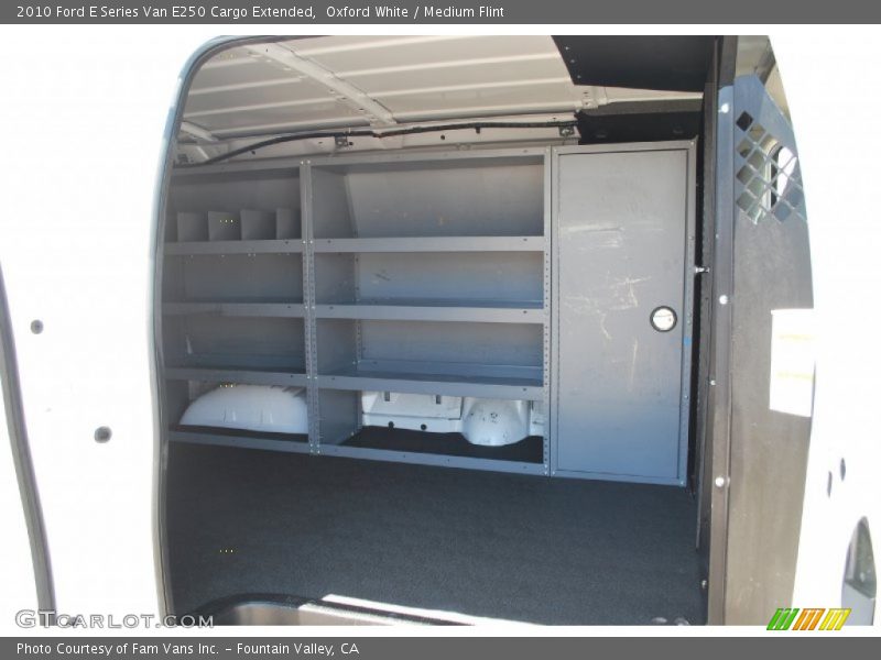 Oxford White / Medium Flint 2010 Ford E Series Van E250 Cargo Extended