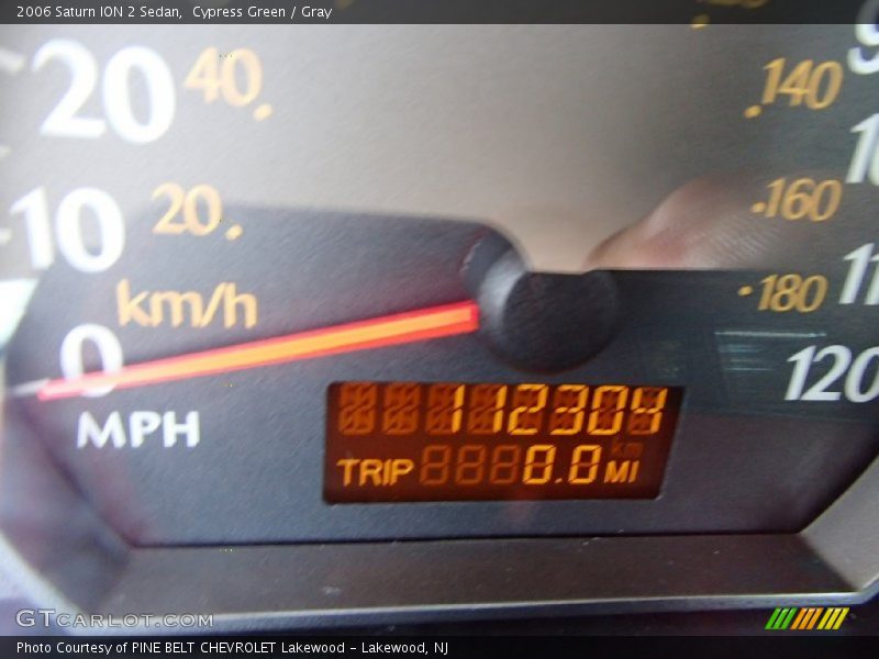 Cypress Green / Gray 2006 Saturn ION 2 Sedan