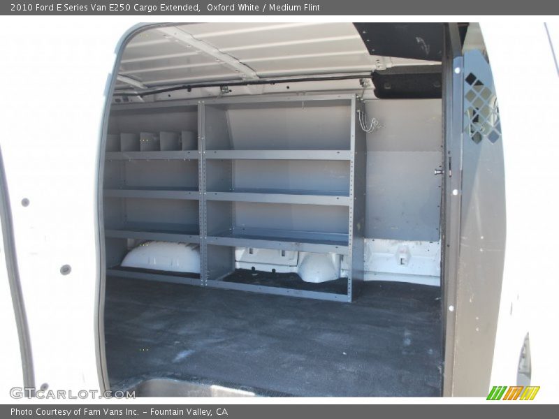 Oxford White / Medium Flint 2010 Ford E Series Van E250 Cargo Extended