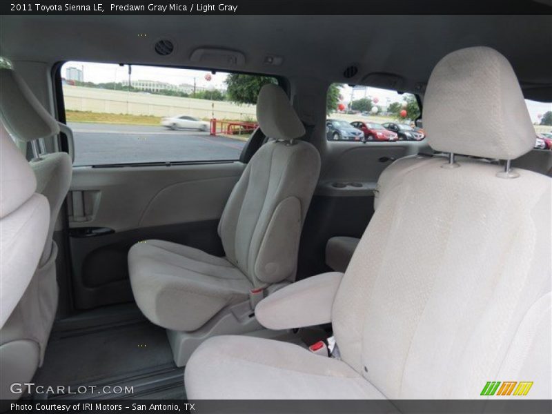 Predawn Gray Mica / Light Gray 2011 Toyota Sienna LE