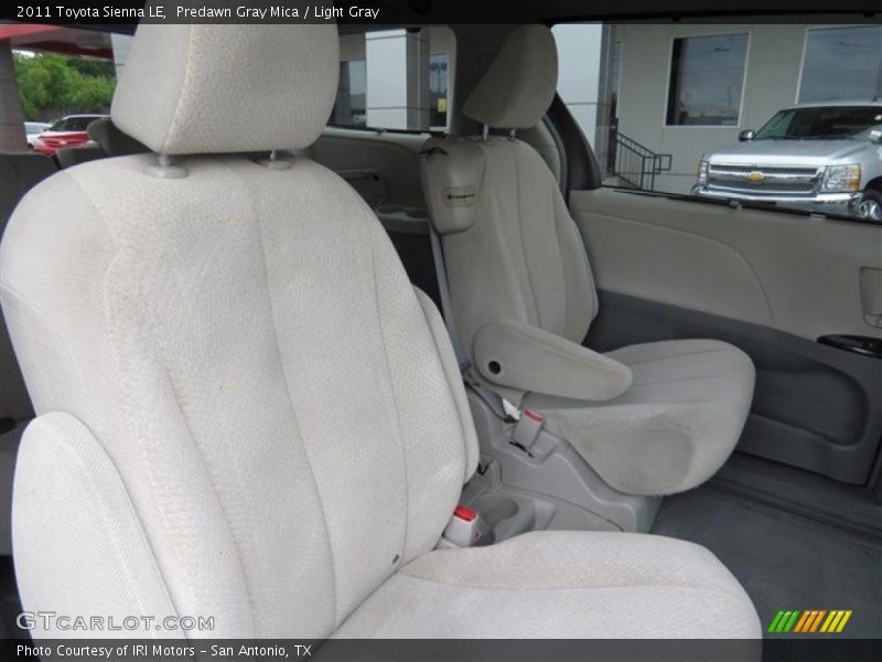Predawn Gray Mica / Light Gray 2011 Toyota Sienna LE