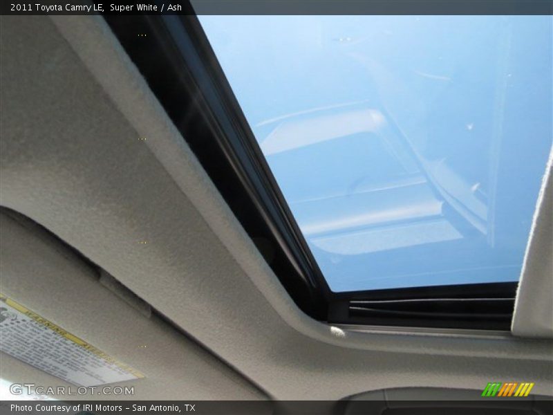Super White / Ash 2011 Toyota Camry LE