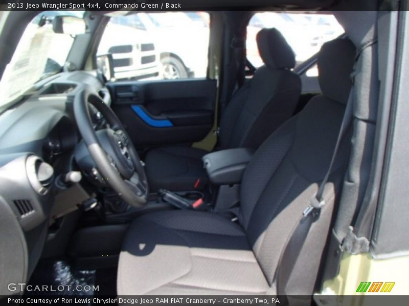 Commando Green / Black 2013 Jeep Wrangler Sport 4x4