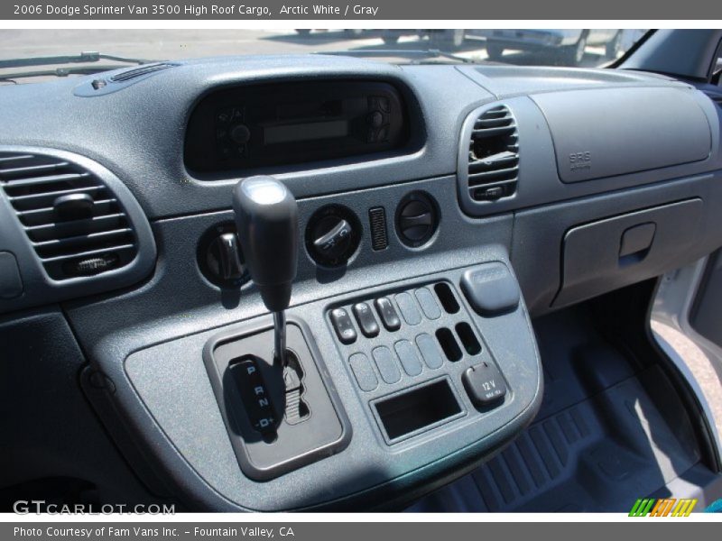 Arctic White / Gray 2006 Dodge Sprinter Van 3500 High Roof Cargo
