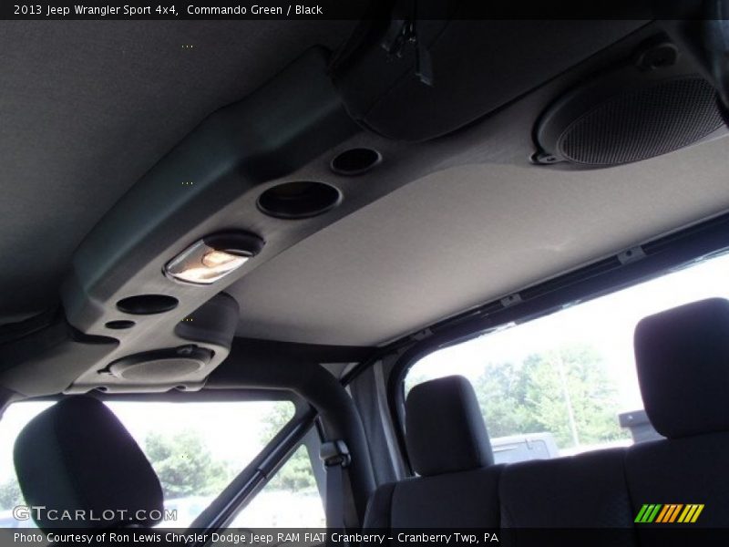 Commando Green / Black 2013 Jeep Wrangler Sport 4x4
