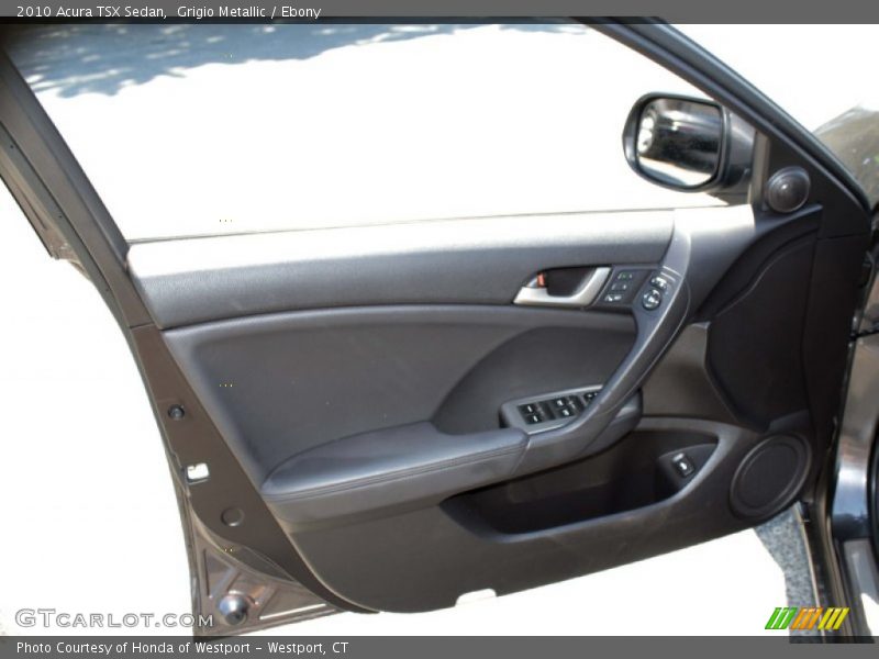 Grigio Metallic / Ebony 2010 Acura TSX Sedan