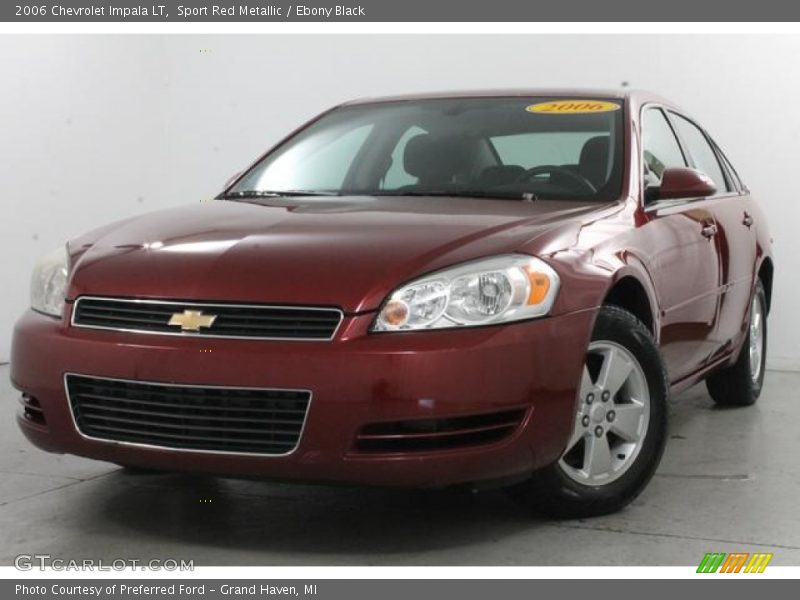Sport Red Metallic / Ebony Black 2006 Chevrolet Impala LT