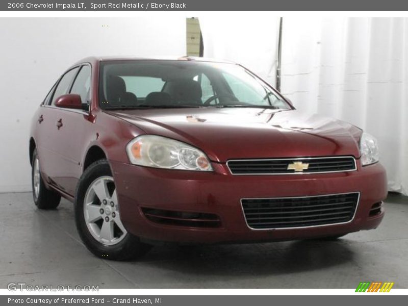 Sport Red Metallic / Ebony Black 2006 Chevrolet Impala LT