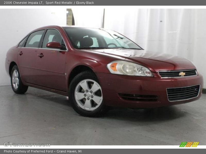 Sport Red Metallic / Ebony Black 2006 Chevrolet Impala LT