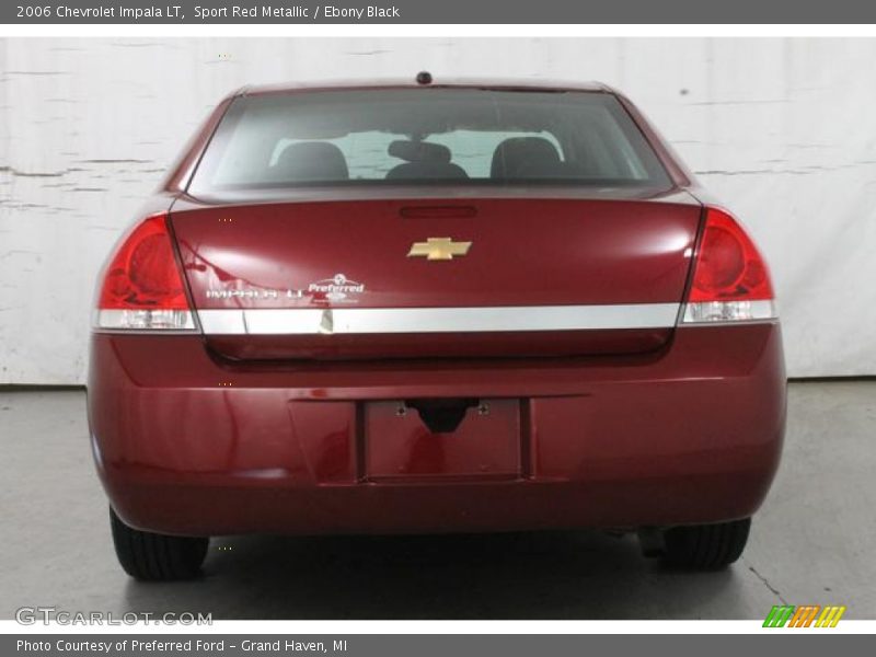 Sport Red Metallic / Ebony Black 2006 Chevrolet Impala LT