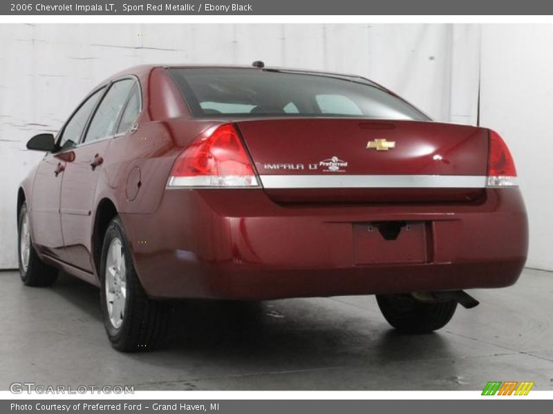 Sport Red Metallic / Ebony Black 2006 Chevrolet Impala LT