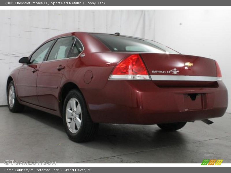 Sport Red Metallic / Ebony Black 2006 Chevrolet Impala LT