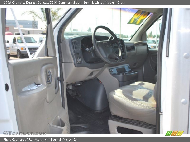 Summit White / Medium Gray 1999 Chevrolet Express Cutaway 3500 Commercial Van