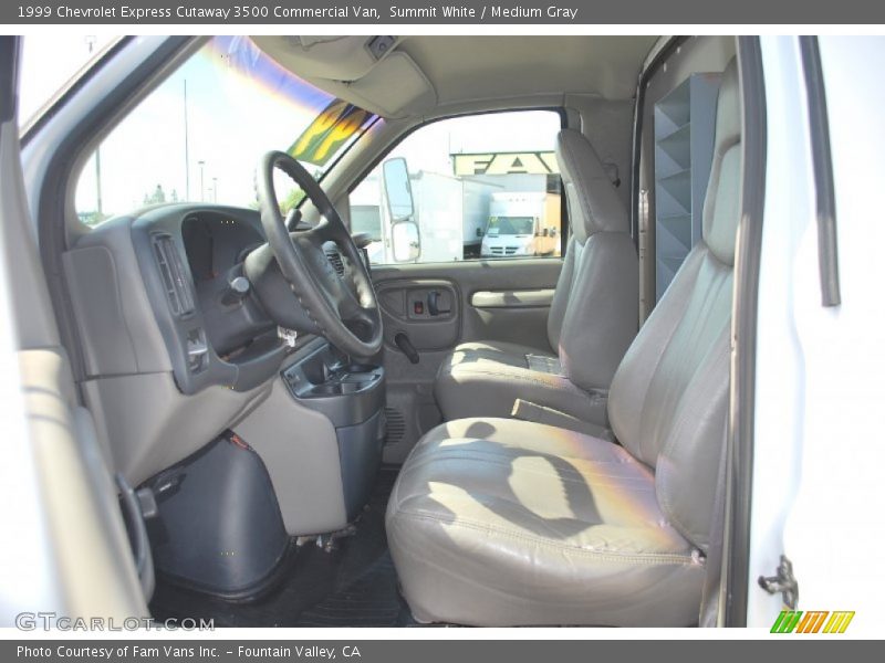 Summit White / Medium Gray 1999 Chevrolet Express Cutaway 3500 Commercial Van