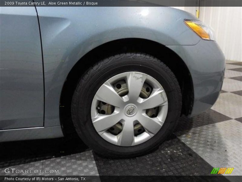 Aloe Green Metallic / Bisque 2009 Toyota Camry LE