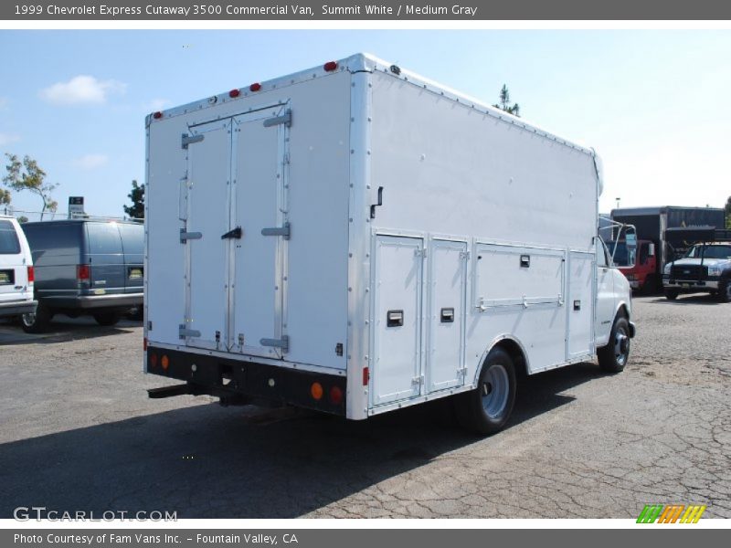 Summit White / Medium Gray 1999 Chevrolet Express Cutaway 3500 Commercial Van