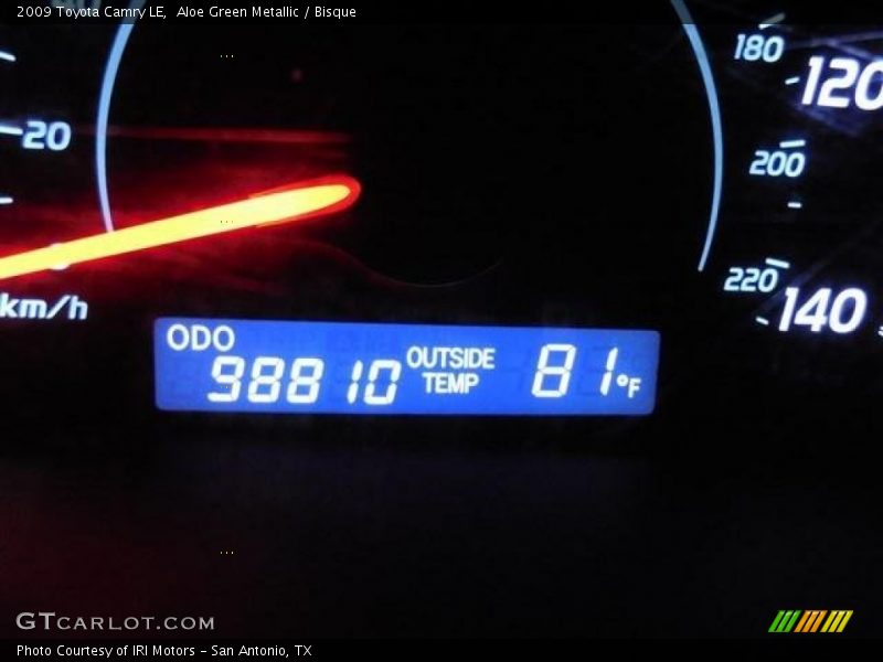 Aloe Green Metallic / Bisque 2009 Toyota Camry LE