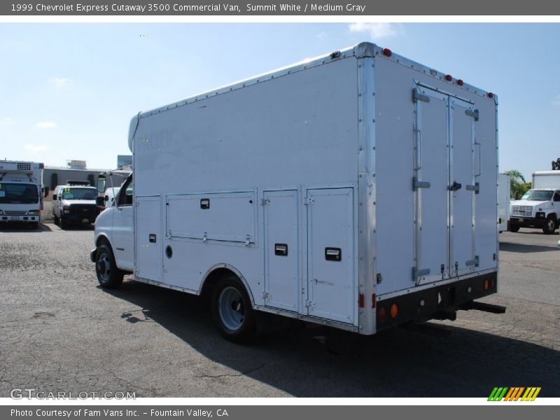 Summit White / Medium Gray 1999 Chevrolet Express Cutaway 3500 Commercial Van