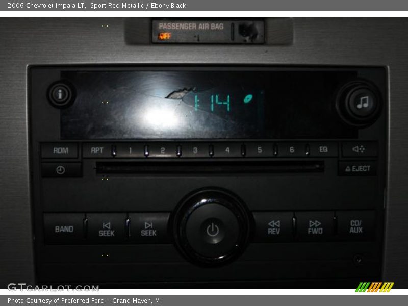 Sport Red Metallic / Ebony Black 2006 Chevrolet Impala LT