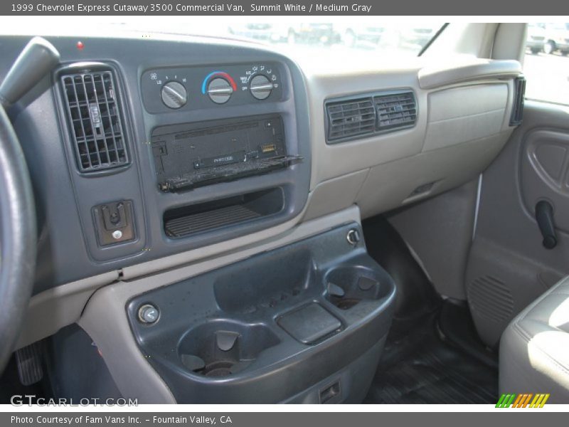 Summit White / Medium Gray 1999 Chevrolet Express Cutaway 3500 Commercial Van