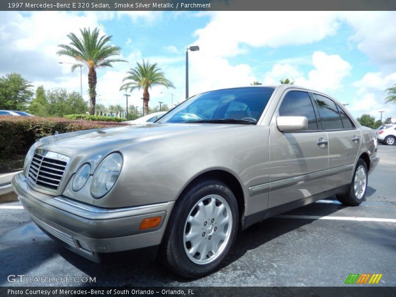 Smoke Silver Metallic / Parchment 1997 Mercedes-Benz E 320 Sedan