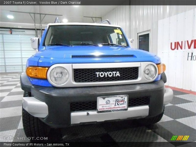 Voodoo Blue / Dark Charcoal 2007 Toyota FJ Cruiser